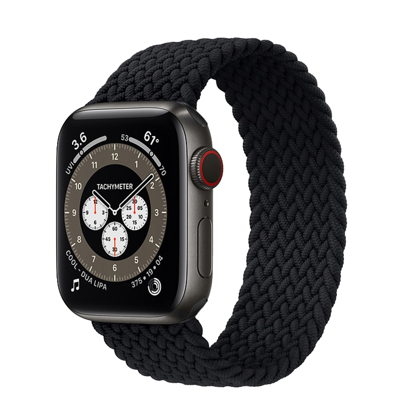 Braided Solo Loop Strap For Apple Watch Band Bracelet