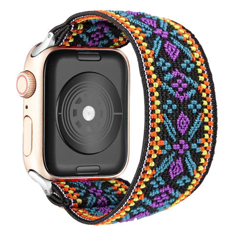 Elastic Scrunchie strap for Apple Watch band 45mm 41mm 38mm 40mm 42mm 44mm Casual Women correa Bracelet iwatch serie 7 SE 6 5 4