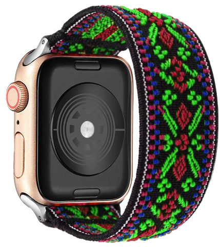 Elastic Scrunchie strap for Apple Watch band 45mm 41mm 38mm 40mm 42mm 44mm Casual Women correa Bracelet iwatch serie 7 SE 6 5 4