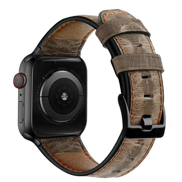 Strap for Apple watch band 45mm 41mm 44mm 40mm 42mm 38mm Retro Cow Leather watchband iWatch bracelet correa iwatch 5 4 3 SE 6 7