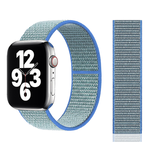 Nylon Strap for Apple watch series 7 band smartwatch