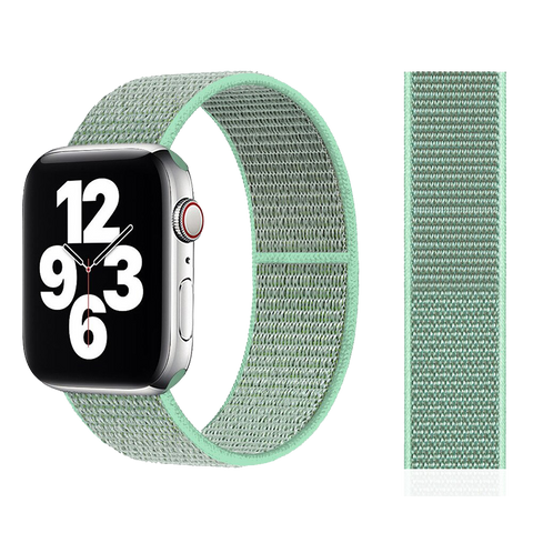 Nylon Strap for Apple watch series 7 band smartwatch