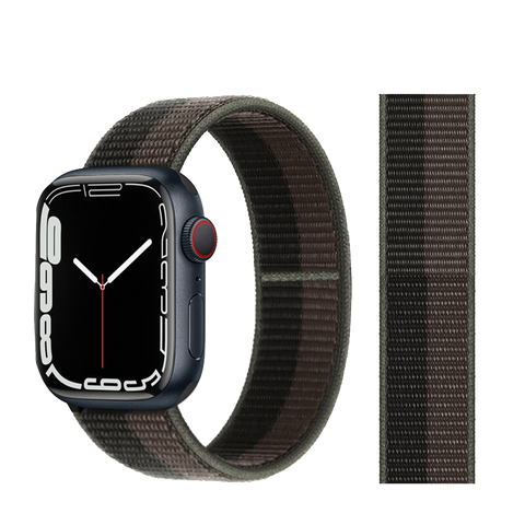 Nylon loop Strap for Apple watch band correa bracelet iWatch serie 3 4 5 6 se 7