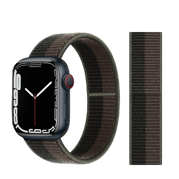 Nylon loop Strap for Apple watch band correa bracelet iWatch serie 3 4 5 6 se 7