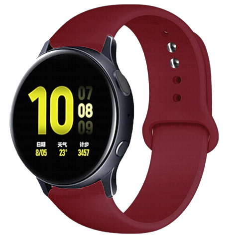 Silicone band For Samsung Active 2 strap Gear S3 frontier