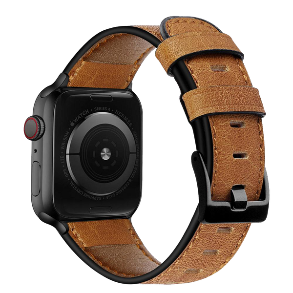Strap for Apple watch band 45mm 41mm 44mm 40mm 42mm 38mm Retro Cow Leather watchband iWatch bracelet correa iwatch 5 4 3 SE 6 7