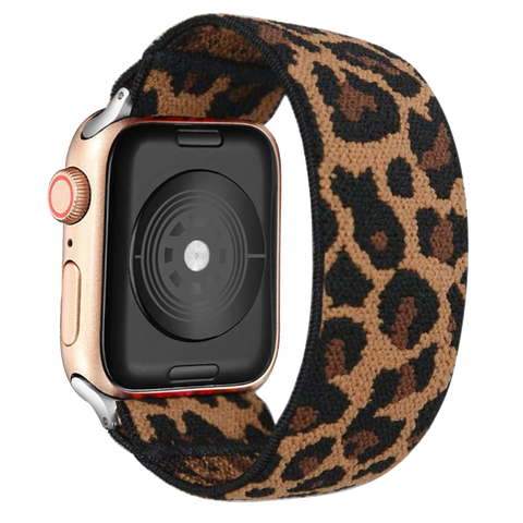 Elastic Scrunchie strap for Apple Watch band 45mm 41mm 38mm 40mm 42mm 44mm Casual Women correa Bracelet iwatch serie 7 SE 6 5 4