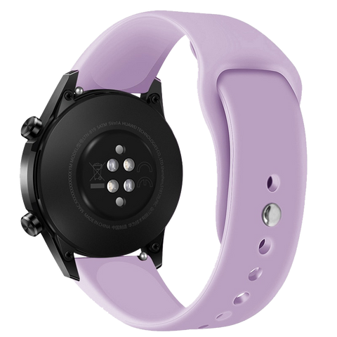 Samsung Galaxy  Silicone Band Active 2 40mm/44mm strap Gear s3 46mm bracelet Huawei watch GT2 strap