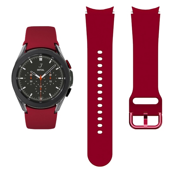 Galaxy Sport Ridge Silicone Smartwatch Band