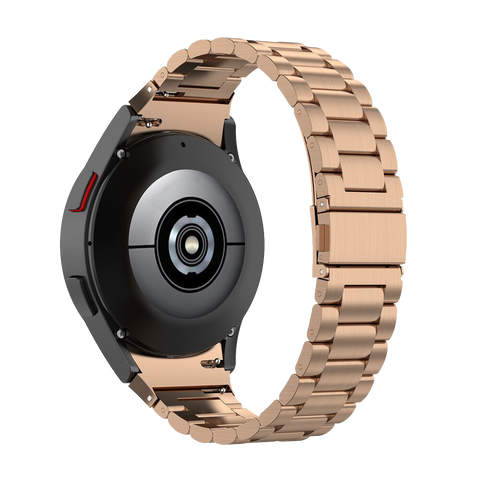 Samsung Galaxy Stainless Steel Band for Watch 4 Wrist Strap Curved end Metal Bracelet