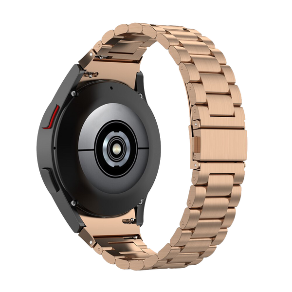 Samsung Galaxy Stainless Steel Band for Watch 4 Wrist Strap Curved end Metal Bracelet