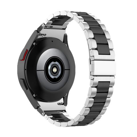 Samsung Galaxy Stainless Steel Band for Watch 4 Wrist Strap Curved end Metal Bracelet