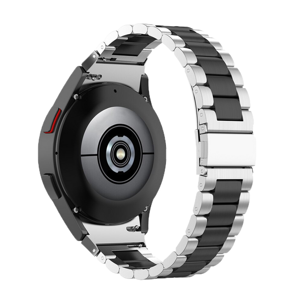 Samsung Galaxy Stainless Steel Band for Watch 4 Wrist Strap Curved end Metal Bracelet